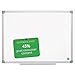 MasterVision MA0507790 Earth Gold Ultra Magnetic Dry Erase Boards, 36 x 48, White, Aluminum Frame