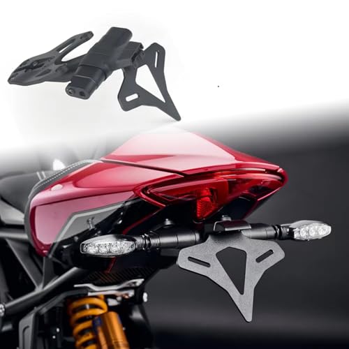 Support plaque immatriculation Triumph Speed Triple 1200RR pour balade - 5