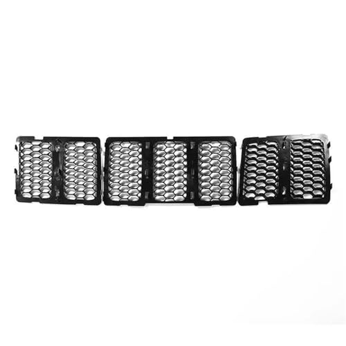 Grille calandre avant en nid d'abeille noir pour Jeep Grand Cherokee 2014-2016