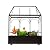 Large Glass Plant Terrarium – House Succulent Glass Terrarium Kit with Lip Glass Greenhouse Terrarium for Plant