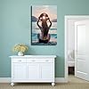 ZGTXZSXKA Sunrise Beach Vinyl Records Canvas Poster Wall Art Decor Print Picture Paintings for Living Room Bedroom Decoration 08x12inch(20x30cm) #3