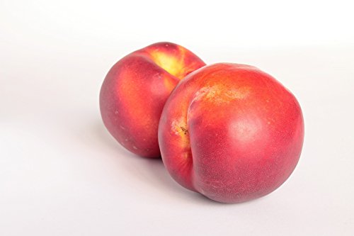Nectarinas blancas, frutos grandes 10 piezas