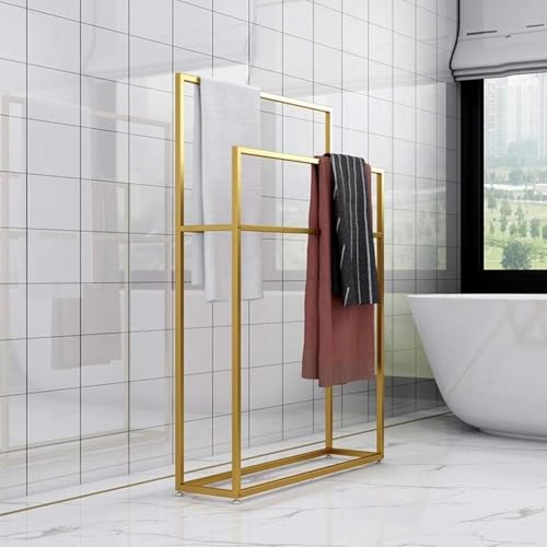 Colgador de toallas de baño de pie para evitar humedades y malos olores 3