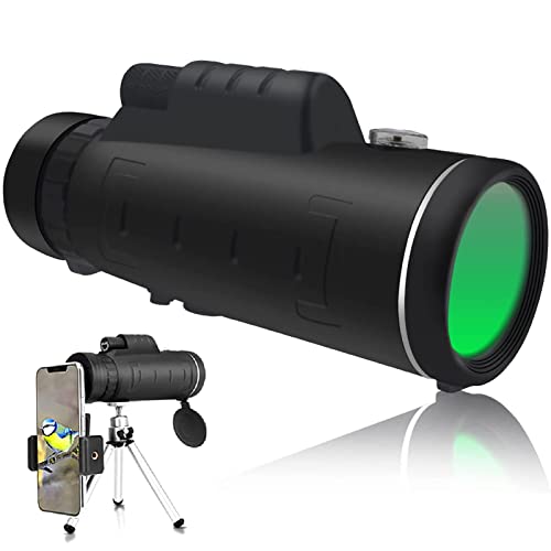 Monoculaire 40x60 HD pour voir de loin sans fatigue visuelle
