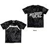 Rock Off officially licensed products Metallica and Justice for All Dye Wash T Shirt XXL Black #2