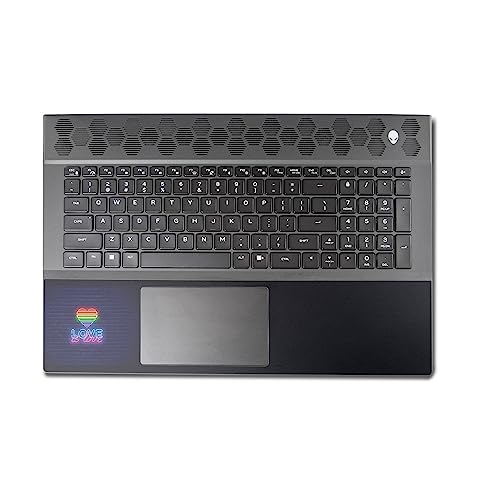 Image of MightySkins Skin Compatible with Alienware M18 R1 (2023) Full Wrap Kit - Love is Love | Protective, Durable, and Unique Vinyl Decal wrap Cover | Easy to Apply & Change Styles | Made in The USA