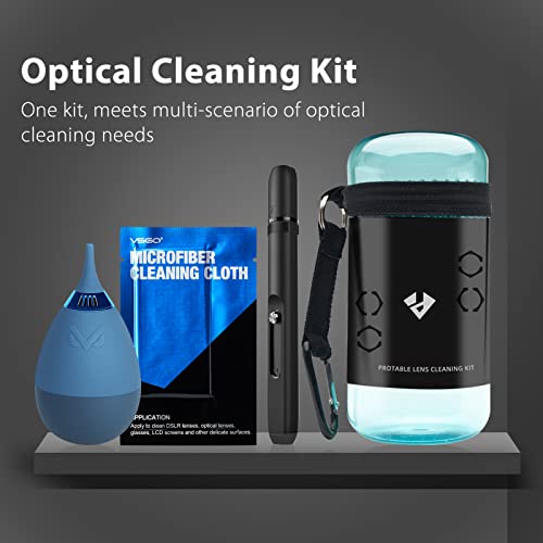 Vsgo Vs-A8E Camera Cleaning Kit Portable Bottle Tumbler Air Blower Lens Cleaning Pen Lens Microfiber Cleaning Cloth Compatible For Canon, Nikon, Pentax, Sony, Samsung, Fuji Optical Lens Dslr Camera #TOP6