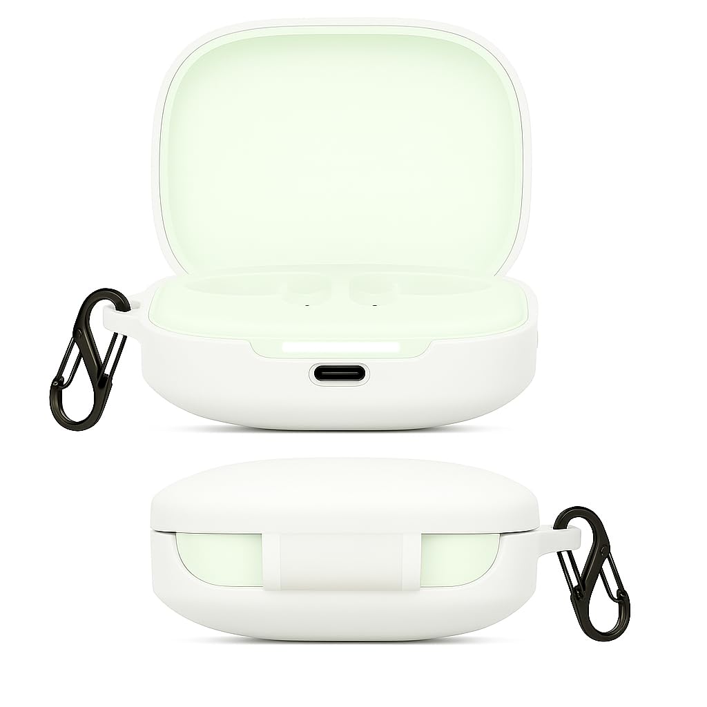 YellowInc Case Cover Compatible with Redmi Buds 6 (White)