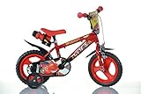 SCH Cars Bicicleta, Bebés niños, Rojo, 12