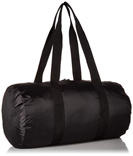 Herschel Packable Weekend Duffel Bag, Black/Black, One Size 22.0L