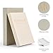 Beautiful Decorative Books - Set of 2 Linen Boxes Enhance Your Coffee Table, Bookshelf or Mantel Decor - Aesthetic Fake/Faux Books for Modern Home Decoration, Photo Storage and as a Keepsake Box