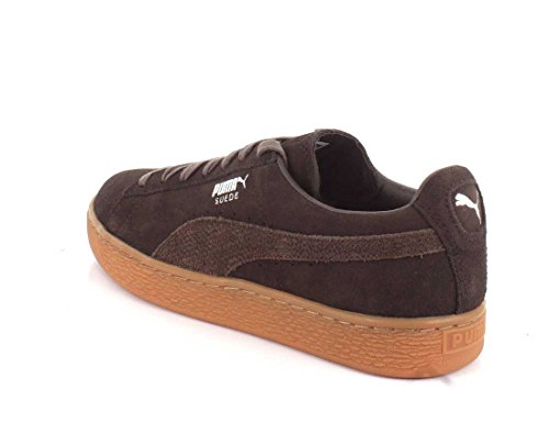 PUMA Puma Men's Suede Classic Sneaker, Black Coffee, 4.5 M US