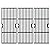 CANDANA Grill Grates for Charbroil Advantage 463344116 463250509 463340516 463343015 463240015, Cast Iron Cooking Grate for for Char-Broil Gas2Coal 463370516 G467-0002-W1, 3Pack