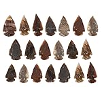 Amazing Gemstone 20 Pieces Fancy Jasper Arrowhead Bulk, Crystal and Healing Stone Flint Rock Arrow Head - 1 to 1.5 Arrowheads for DIY Project Craft Point Jewelry Making - Image 5
