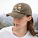 Cat Mom Proud, Cat Lover Mom Ripped Hole Paw Design Hats for Men Fashion Washed