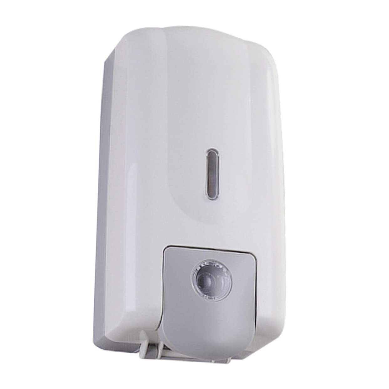 Cabilock Dispensador de Jabón Líquido Manual de Pared Recargable y Ecológico para Baño Ducha y Hotel Soporte para Gel Champú y Loción Diseño Práctico y Reutilizable