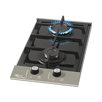 FISCHER COOKTOP À GÁS 2 BOCAS PLATINUM MESA VIDRO PRETO BIVOLT - 27349-60652