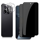 Locofun Privacy Pellicola Protettiva per Xiaomi 17T Pro,[2+2 Pezzi] Anti Spy Vetro Temperato con Protezione Obiettivo Fotocamera, Durezza 9H Protettivo Film