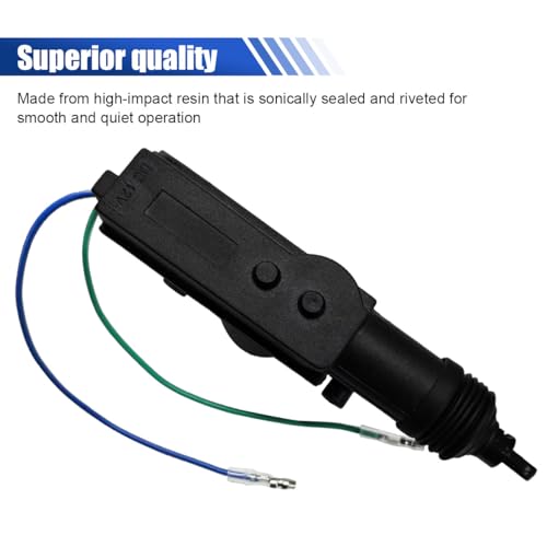 Car Power Door Lock Kit, Universal Heavy Duty Car Power Door Lock Actuator 2-Wire 12-Volt Motor for Most Automotive Central Locking System (4PCS)