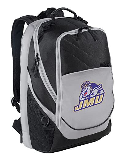 Image of Broad Bay James Madison University Backpack | Official JMU Dukes Logo, Padded Laptop Computer Section, Premium 600 Denier Nylon Fabric,