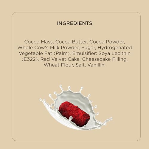 Image of Barquillo Premium Red Velvet Chocolate Pouch - 5 Pcs (100 gm) | Cheesecake Cream Filled Biscuit Roll imported | Dubai couverture taste | Festive Gift Pack Celebration specially for Festivals