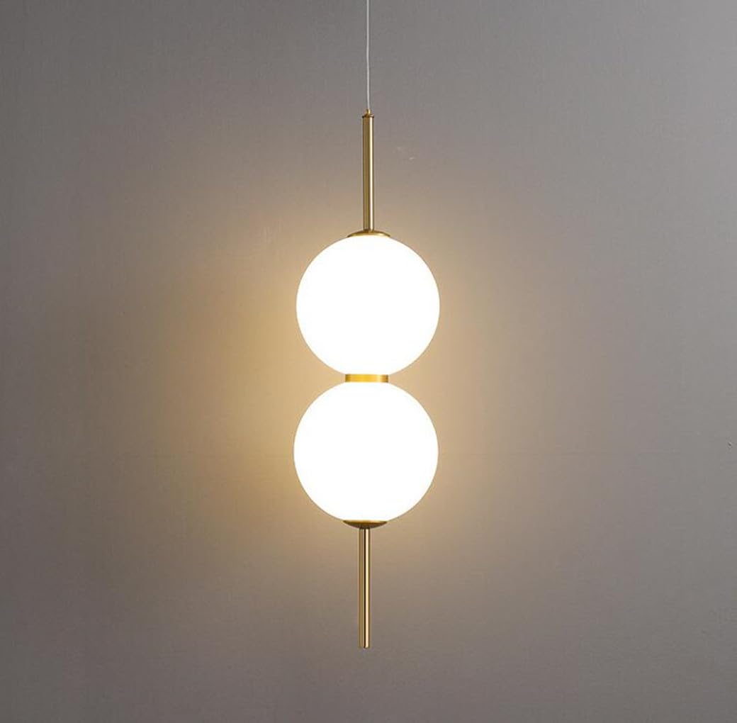 Plafonnier suspendu en verre design minimaliste luminaire haut de gamme