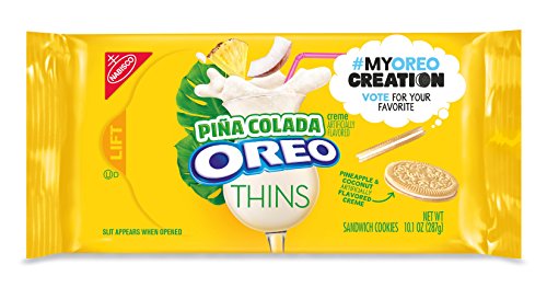 Oreo Thins Pina Colada Sandwich Cookies - My Oreo Creation, 10.1 Oz
