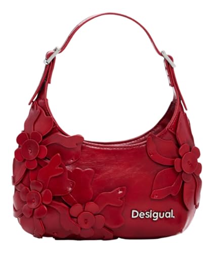 Desigual sac à main sac à épaule bandoulière Reprise Red Valentine Haiti Hand Bag Carmine rouge