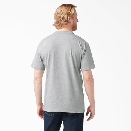 Image of Dickies Men's Heavyweight Heathered Short Sleeve Pocket T-Shirt