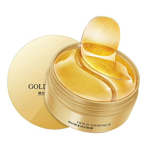 FGUUTYM FGUUTYM Z001-C-A - Antifaz para ojos (60 hojas, ácido hialurónico, antiojeras, hinchazón y arrugas, para todo tipo de piel), 82 ml (Z001-C-A, talla única)