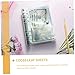 STOBOK 1set Portable Budget Decorative Cards Organizer Zipper Pockets Budget Inserts for Daily Money Tracking and Household Planning