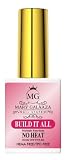 MG Mary Galarza Build It All No Heat UV Gel Nail Polish, MULTI-Functions, Clear, 15ml/0.6oz, HEMA/TPO FREE