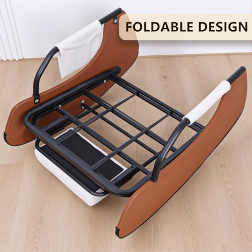 Sillón reclinable ergonómico tapizado verde miniatura 6