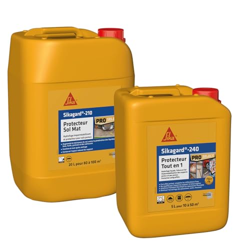 Sikagard 240 protection hydrofuge façade mur toiture imperméabilisant Sika 5L