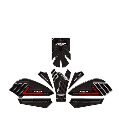 Autocollant réservoir carburant YZF R7 2022 protection kit gaz