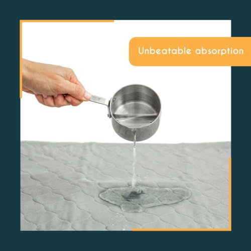 rocket & rex Premium Washable Pee Pads for Dogs Reusable Puppy Pads