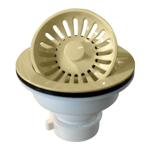 Colador para fregadero cocina 4-3/8" estilo push-pull