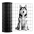 ARIFARO PVC Coated Welded Wire Fence (2ft x 50ft)2 Inch x 3 Inch 16GA Garden Fence for Dog Roll Vinyl Coating Metal Wire Mesh for Chicken,Deer,Rabbit,and Other Small Animals