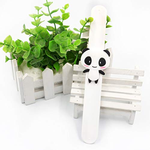 ABOOFAN 8pcs pulseira tapa crianças pulseiras panda macio decoração pulseira infantil de silicone pa