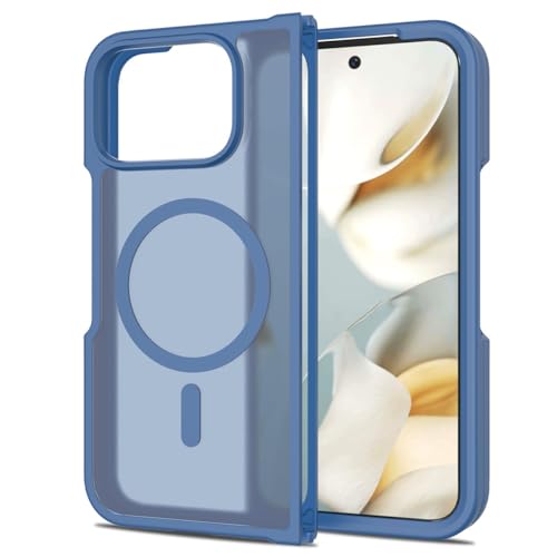 Google Pixel 11Pro Fold �p�܂肽���ݎ��X�}�z�P�[�X ������ �}�b�gMagSafe�Ή� �S�ʕی� �ϏՌ� ���� �l�C�i�u���[�j | �C�菝�h�~ ���΂ݖh�~ ���K�Ȋ��G ��� ������� �ϋv�� ���� �l�C�A�C�z�� �܂肽���ݎ��X�N���[��