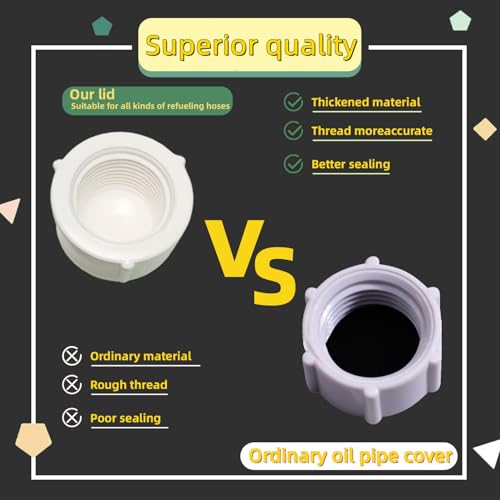Image of 6 PCS Racing fuel jug hose Cap - For Dust,Vent,fuel jug,Racing Fuel 5.5 Gallon,egs jugs,Scribner Fuel Jugs, gas can, Gasoline Tank and Tank Etc Hose cap Replacemen 6 PCS.
