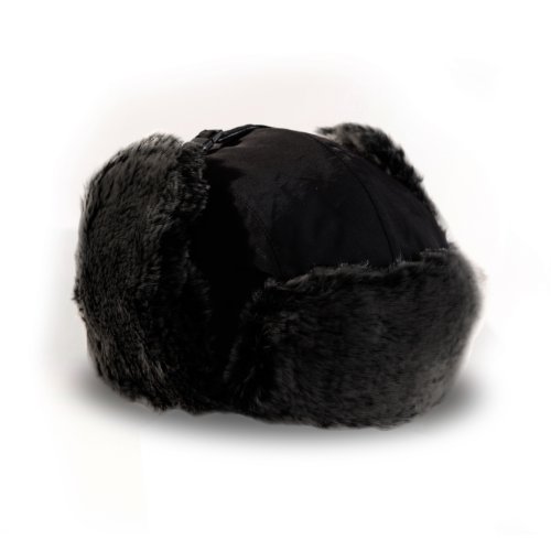 Ultrasport Berretto Pelliccia, Nero, M