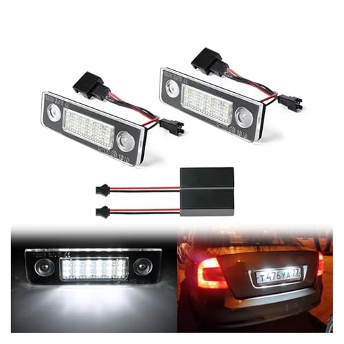 Lámpara matrícula LED para Skoda Octavia 1Z y Roomster 5J con homologación OEM 1Z0943021 2