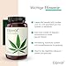 Elpixol® Hanföl Kapseln - Cannabisöl Kapseln hochdosiert mit Omega 3-6-9 (60 Stück) - 100% Hanfsamenöl Nativ und Kaltgepresst - 500mg veganes Cannabis Öl pro Kapsel - Laborgeprüft & Natürlich