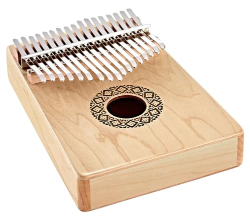 Kalimba 17 notes do majeur Sonic Energy en bois d'érable avec accessoires complets KL1709H