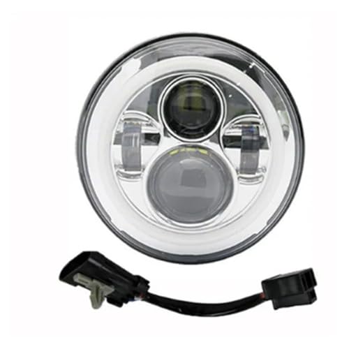 Faro LED 7 pulgadas y faros antiniebla de 4.5 para Softail Fat Boy