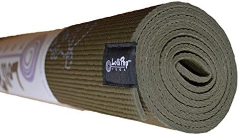Bean Products (Tm) Kids Yoga Buggy Mat 1/8" Thick 60" Length - No Toxic Phthalates - Orange