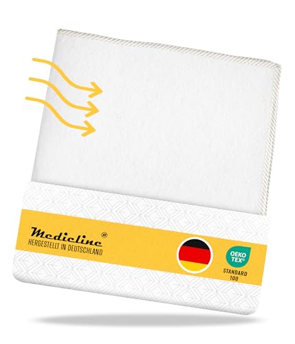 Medicline Matratzenunterlage 90 x 200 cm - Schoner & Unterleger für Lattenrost, Matratze & Topper - NEU Sehr atmungsaktive Lattenrostauflage aus Filz