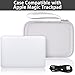 co2CREA Hard Travel Case Replacement for Apple Magic Trackpad (White Case)