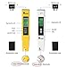 Upgraded PH TDS Meter Combo, Reliable for Drinking Water Hydroponics Aquarium Swimming Pool, High Accuracy Low Impedance PH PPM EC Temperature Digital Backlit Water Tester Kits